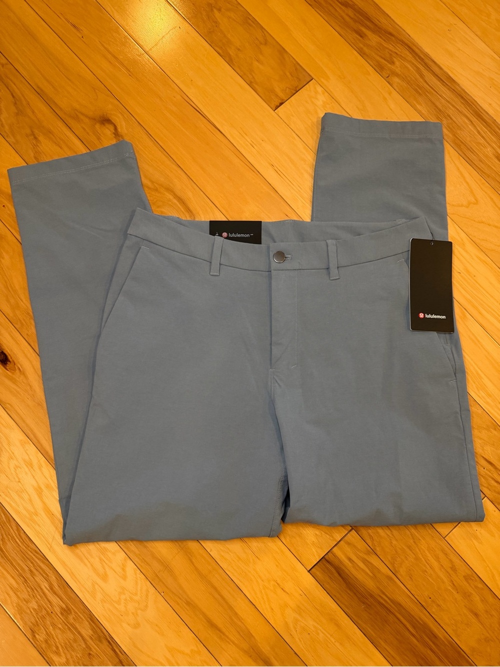 NWT Lululemon Men ABC Trouser Classic Fit 32x30 VersaTwill Blue Pants